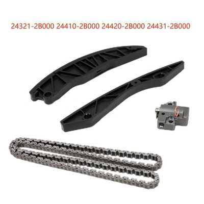 24410 2B000 タイムチェーンキット 24321-2B000 24431-2B000 24420-2B000 1.6L ハインダイi30